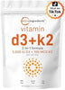 Micro Ingredients Vitamin D3 + K2 MK-7 5,000 IU Per Serving, 300 Softgels - Personal Care - Image 1