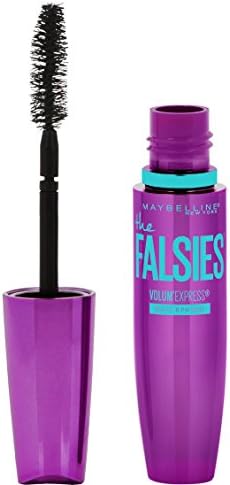Maybelline Volum' Express The Falsies Waterproof Mascara, Volumizing and Separating Make Up Formula, Very Black, 1 Count