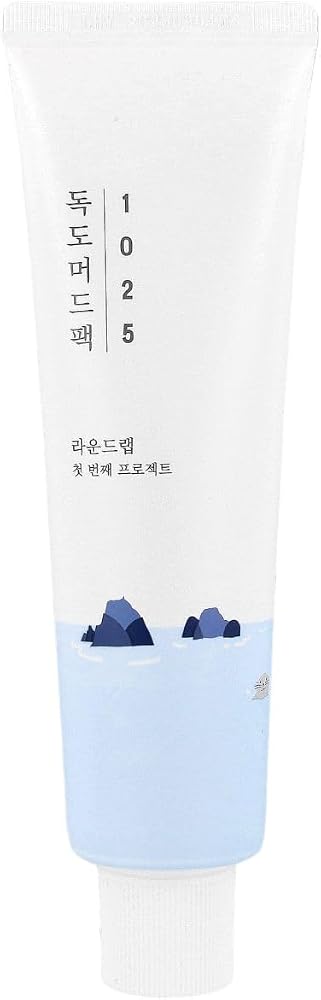 Round LAB 1025 Dokdo Mud Pack | Get rid of impurities, Exfoliating & moisturizing, Unscented natural formula, Solution for clogged pores and excess sebum (3.38fl.oz)