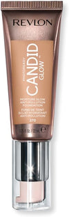 Revlon PhotoReady Candid Glow Moisture Glow Anti-Pollution Foundation with Vitamin E and Prickly Pear Oil, Anti-Blue Light Ingredients, without Parabens, Pthalates, and Fragrances, Medium Beige, 0.75 oz - Face Makeup - Beauty - Buff - 0.75 Fl Oz (Pac