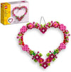 LEGO Heart Ornament Building Toy Set - Fun Arts and Crafts Idea for Girls and Boys, Ages 9+ - Display on The Wall as Home Decoration - Gifts for Kids - 40638