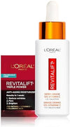 L'Oreal Paris Revitalift 12% Pure Vitamin C Serum, Brightening Serum For Face with Vitamin E, Salicylic Acid, 1 oz + Moisturizer Sample - Personal Care