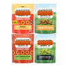 Big Top Deals USA Blue Paper Bag with Veggie Chips Variety Pack – 4ct Harvest Snaps Bags – - Image 5