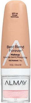 Almay Best Blend Forever Foundation, Naked, 1 fl. oz., SPF 40 Broad Spectrum - Face Makeup - Beauty - Naked