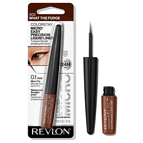 Revlon ColorStay Micro Easy Precision Liquid Liner, 302 What the Fudge - Personal Care