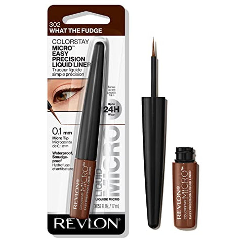 Revlon ColorStay Micro Easy Precision Liquid Liner, 302 What the Fudge - Personal Care