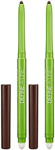 MAYBELLINE Define-A-Line Eyeliner, Brownish Black (Pack of 2)