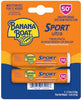 Banana Boat Sport Lip Sunscreen SPF 50, 0.15 oz (2 Pack) - Image 1