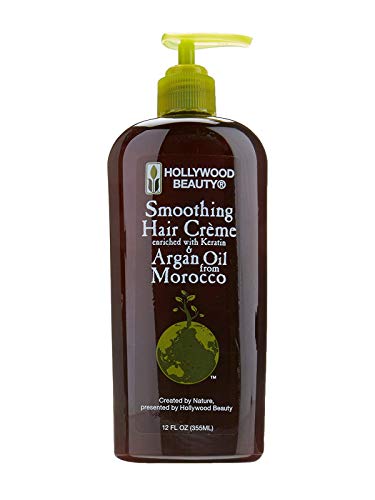 Hollywood Argan Oil Smoothing Creme, 12 Oz - Personal Care