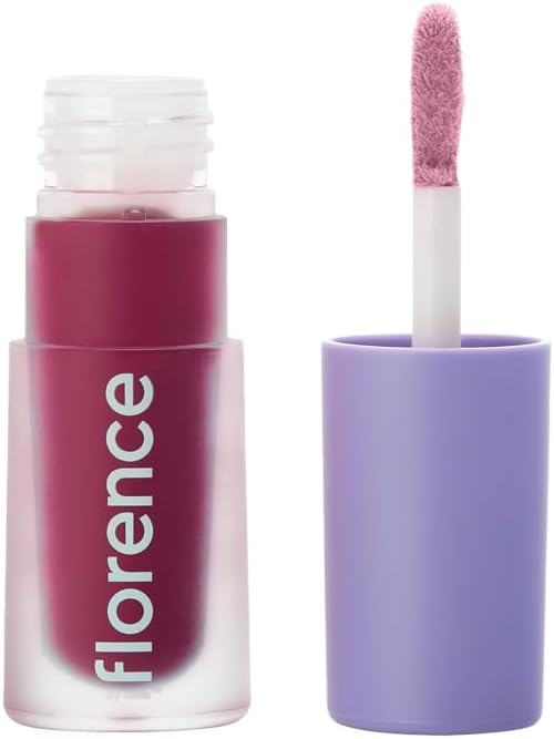 florence by mills Be A VIP Velvet Liquid Lipstick, We Stan (berry), 0.13 oz/ 3.8g