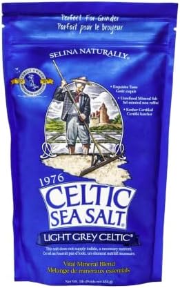 Celtic Sea Salt, Sea Salt Celtic Light Grey, 16 Ounce - Personal Care