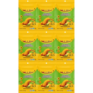 Chickpea Puffs Jalapeño Cheddar Blaze, Crunchy Snack, 1.5 oz Bags - Personal Care