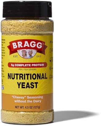 Bragg Premium Nutritional Yeast Seasoning 4.5 Ounce (Packaging May Vary)