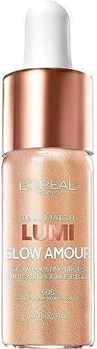 L'Oreal Paris Makeup True Match Lumi Glow Amour Glow Boosting Drops, 1 Count, Golden Hour - Personal Care