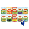 Big Top Deals USA Snack Pack – 10-Flavor Veggie Chip Variety in Blue Paper Bag 5.25x3.2x8  - Image 4