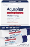 Aquaphor Advanced Therapy Healing Ointment, Value Pack, 2 X 0.35 OZ