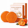 Kakiyu Persimmon Soap Bar with Persimmon Extract, Gentle Cleansing Bar Soap for Daily Skin - Image 1