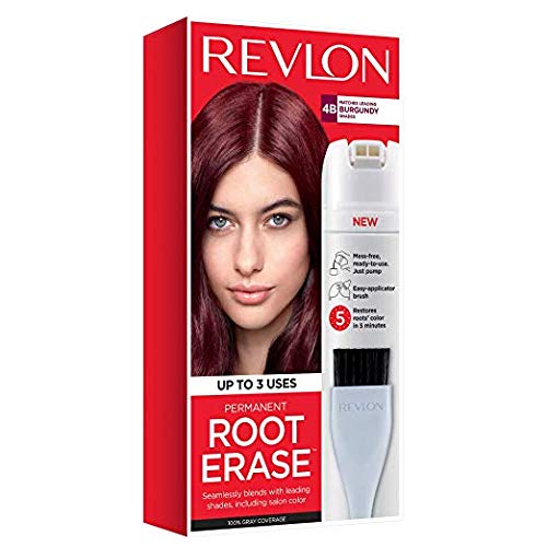 Root Erase Permanent Hair Color, 4B Burgundy (Pack of 2)