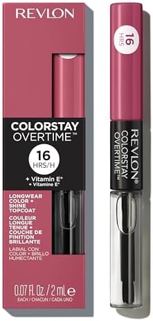 Revlon ColorStay Overtime Lipcolor, 005 Infinite Raspberry, 0.07 fl oz - Personal Care