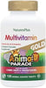NaturesPlus Animal Parade Gold Children's Multivitamin - Assorted Cherry, Orange & Grape F - Image 1