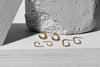 Charming Charlie 3 Pairs of Gold-Plated Assorted C-Hoop Earrings - Unleash Your Inner Eleg - Image 4