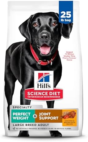 Hill's Science Diet Perfect Weight & Joint Support Large Breed Dry Dog Food