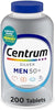Centrum Silver Men's 50+ Multivitamin with Vitamin D3, B-Vitamins, Zinc for Memory and Cog - Image 1