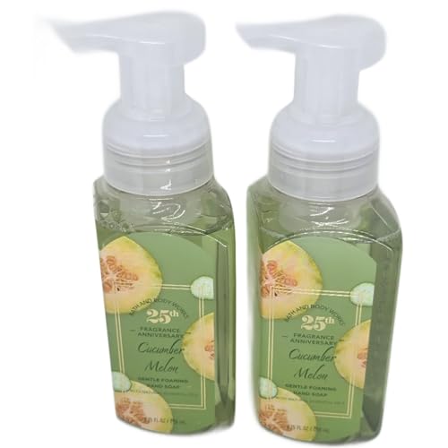 Bath and Body Works Gentle Foaming Hand Soap 8.75 Ounce (Cucumber Melon) - Personal Care