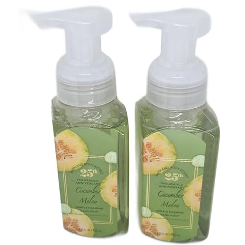 Bath and Body Works Gentle Foaming Hand Soap 8.75 Ounce (Cucumber Melon) - Personal Care