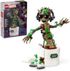 LEGO Marvel Dancing Groot, Guardians of the Galaxy Toy, Buildable Birthday Gift, Marvel To - Image 1