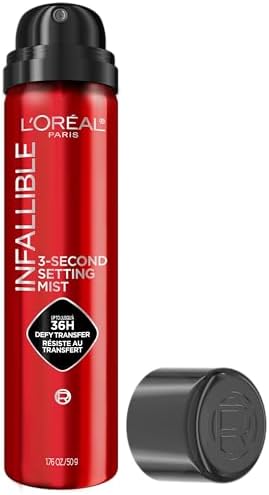 L'Oreal Paris Infallible 3-Second Setting Spray, Up to 36HR Wear, 1.76 oz - Personal Care