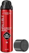 L'Oreal Paris Infallible 3-Second Setting Spray, Up to 36HR Wear, 1.76 oz