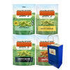 Big Top Deals USA Veggie Chips Snack Custom Bundle – 4 Flavors in Blue Paper Bag (5.25x3.2 - Image 4