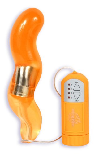 Doc Johnson Lucid Dream #7, Vibrator with Waterproof, Multi-Speed Controller, Coral