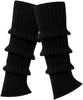 Moret Kids Girls' Ballet and Dance Silver Lurex Legwarmers - Sparkling Glitter 80s Costume - Image 1