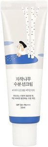Birch Juice Moisturizing Sunscreen SPF50+ PA++++ Korean Sunscreen for Face, Lightweight Non-Greasy UV Protection, No White Cast, Water Resistant Daily Sun Cream for Sensitive Skin (2 Pack)
