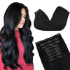 GOO GOO Seamless Clip in Hair Extensions Real Human Hair Remy Extensions - Image 4