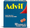 Advil Tablet Packets, Ibuprofen 200mg, Pain Relief, 100 Count - Personal Care - Image 1
