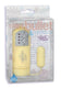 Doc Johnson Mini Bullet and Controller, Yellow, Waterproof, Multi-Speed, 1 Count