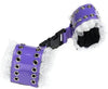 Doc Johnson Fantasy Cuffs, Purple Patent Leather - Image 2