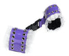 Doc Johnson Fantasy Cuffs, Purple Patent Leather - Personal Care