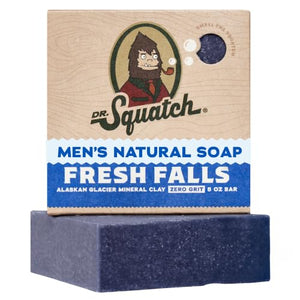 Dr. Squatch Natural Men’s Bar Soap, Body Soap Bar (5oz) - Personal Care