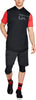 Under Armour Men's Tech Terry Sleeveless Hoodie, Steel/Black, Medium - Personal Care - Image 3