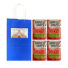 Big Top Deals USA Blue Paper Bag with Harvest Snaps Veggie Chips Crunchy Loops, Sour Cream - Image 5