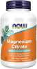 Now Supplements, Magnesium Citrate, Enzyme Function*, 120 Veg Caps - Personal Care - Image 1