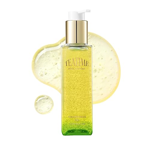 Byroe Chamomile Tea Foaming Gel Cleanser | Deep Cleans, Hydrates & Soothes Face | Brightening Complex & Vitamin C | Vegan 150 ml - Personal Care