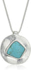The Sak womens Semi-Precious Irregular Stone Turquoise Pendant Necklace - Image 3