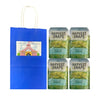 Big Top Deals USA Blue Paper Bag with Harvest Snaps Veggie Chips Caesar (3oz Bags) – 4-Pac - Image 5