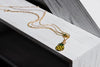 Charming Charlie 2-Layered Gold Necklace with Mini and Large Pineapple Pendants - Women's  - Image 4