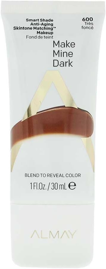 Almay Smart Shade Anti-Aging Skintone Matching Makeup, Hypoallergenic, Cruelty Free, Oil F - Image 1